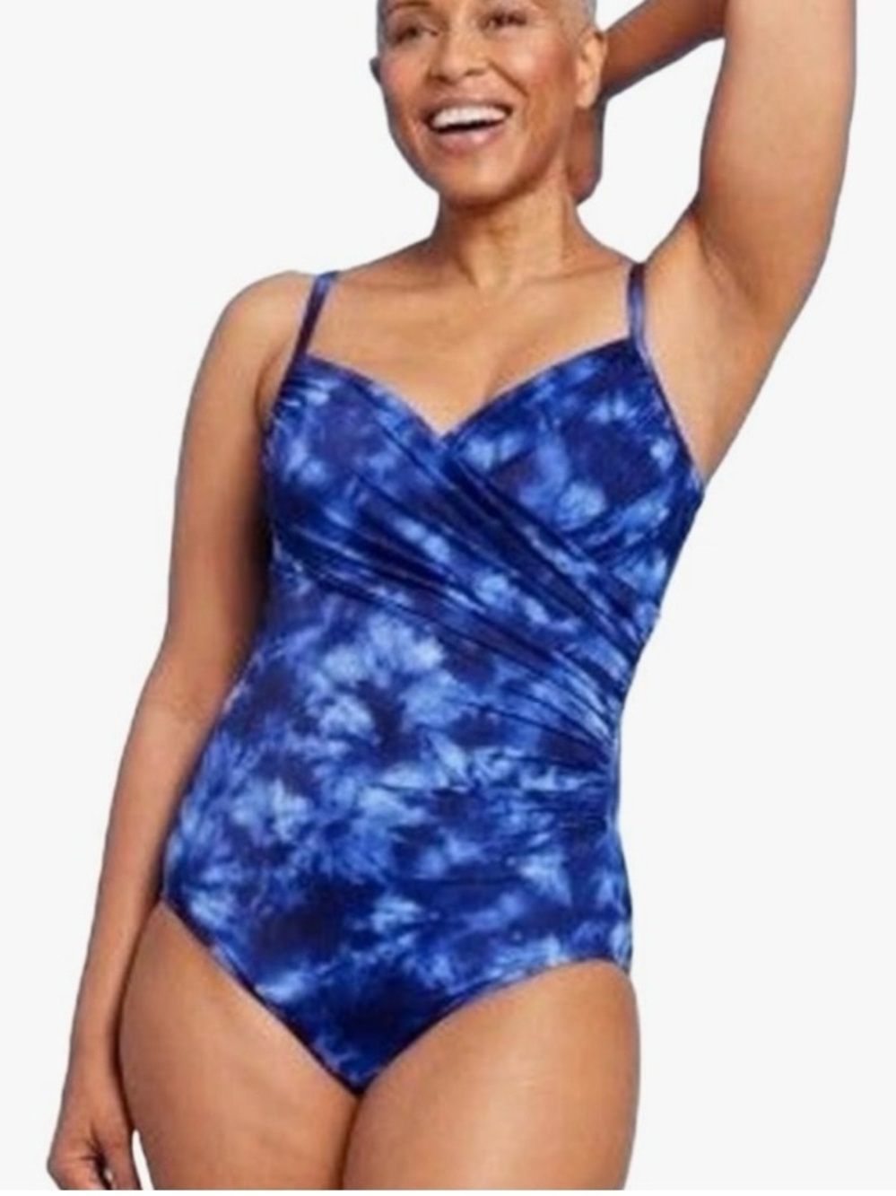 Aqua Green Swimwear Leopard One Piece Swimsuit - Picture 4 of 5